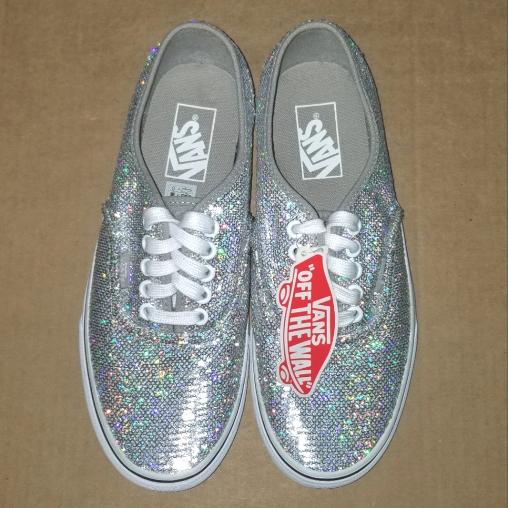 Vans "Micro Sequins" silver/truewhite